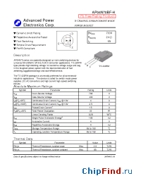 Datasheet AP04N70BF-H manufacturer A-Power