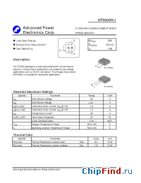 Datasheet AP3302J manufacturer A-Power
