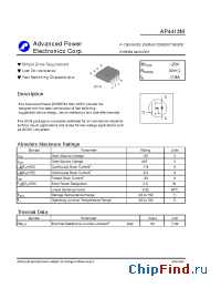 Datasheet AP4413M manufacturer A-Power