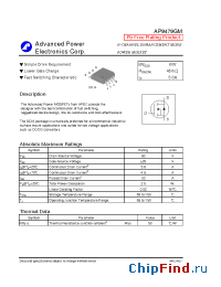 Datasheet AP9479GM manufacturer A-Power