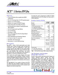 Datasheet A1010B-1C manufacturer Actel