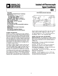 Datasheet 1B51AN manufacturer Analog Devices