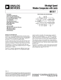 Datasheet AD1317 manufacturer Analog Devices