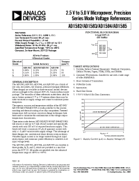 Datasheet AD1585ART-Reel manufacturer Analog Devices