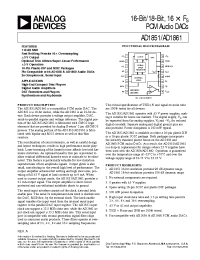 Datasheet AD1861R-J производства Analog Devices