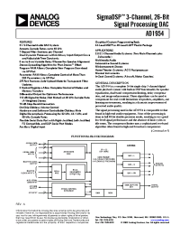 Datasheet AD1954 производства Analog Devices