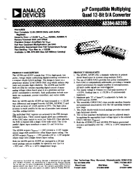 Datasheet AD395 manufacturer Analog Devices