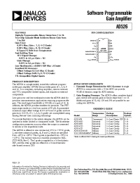 Datasheet AD526A производства Analog Devices