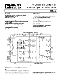 Datasheet AD5379 manufacturer Analog Devices