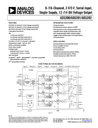 Datasheet AD5391BCPZ-31 производства Analog Devices