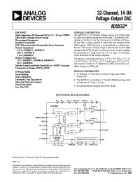Datasheet AD5532 manufacturer Analog Devices