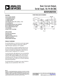 Datasheet AD5555CRU manufacturer Analog Devices