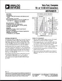 Datasheet AD578LN производства Analog Devices