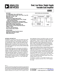 Datasheet AD605AR-REEL manufacturer Analog Devices