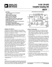 Datasheet AD679 manufacturer Analog Devices