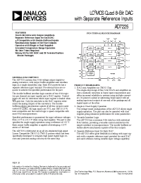 Datasheet AD7225L производства Analog Devices