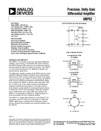 Datasheet AMP03GP manufacturer Analog Devices