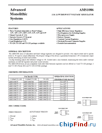 Datasheet AMS1086-1.8 производства AMS