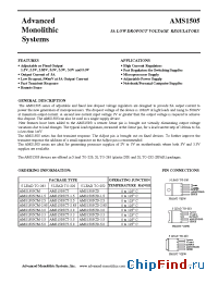 Datasheet AMS1505CD-3.3 производства AMS