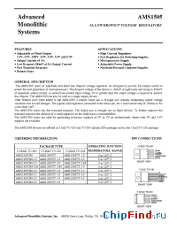 Datasheet AMS1505CM-30 производства AMS