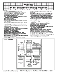 Datasheet ACT-5260PC-150P10C производства Aeroflex