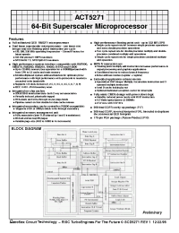 Datasheet ACT-5271PC-150F17I производства Aeroflex