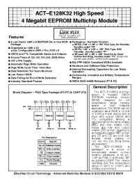 Datasheet ACT-E128K32C-120P3I производства Aeroflex