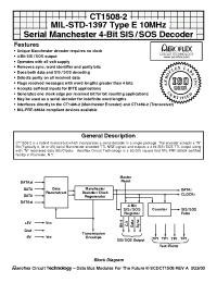 Datasheet CT1508-2 производства Aeroflex