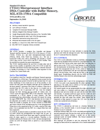 Datasheet CT1611-FP производства Aeroflex
