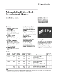 Datasheet 5082-A401-MH000 производства Agilent