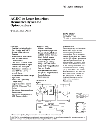 Datasheet HCPL-5760-600 производства Agilent