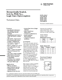 Datasheet HCPL-623K производства Agilent