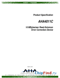 Datasheet PS4011C производства AHA