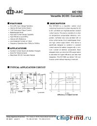 Datasheet AIC1563 manufacturer AIC