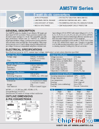 Datasheet AM5TW-2405S производства Aimtec