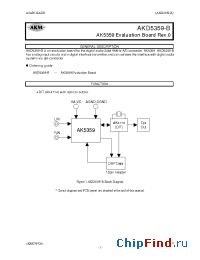 Datasheet AKD5359-B производства AKM