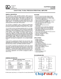 Datasheet 4702BDA производства ALD