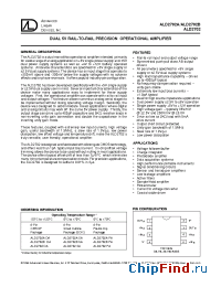 Datasheet ALD2702ADA производства ALD