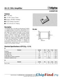 Datasheet AA028P2-99 производства Alpha