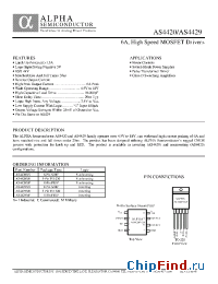 Datasheet AS4420MP производства Alpha