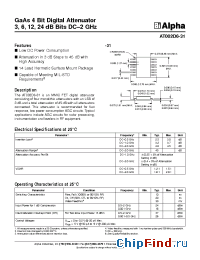 Datasheet AT002D6-31 производства Alpha