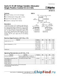 Datasheet AV104-12 производства Alpha