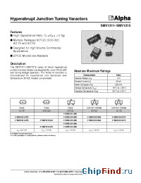 Datasheet SMV1214-001 manufacturer Alpha