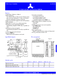 Datasheet AS29F200B-70SI manufacturer Alliance