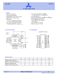 Datasheet AS7C164L-15 производства Alliance