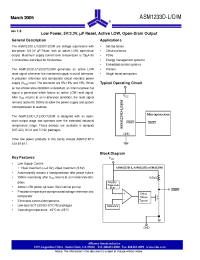 Datasheet ASM1233D-15 производства Alliance