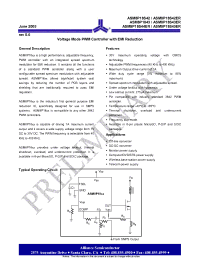Datasheet ASM8I18S42ERF-08-Px manufacturer Alliance