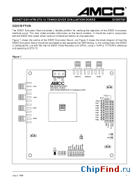 Datasheet EV3037QF производства AMCC