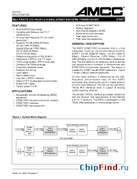 Datasheet S3054 производства AMCC