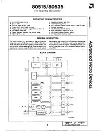 Datasheet 80515 manufacturer AMD
